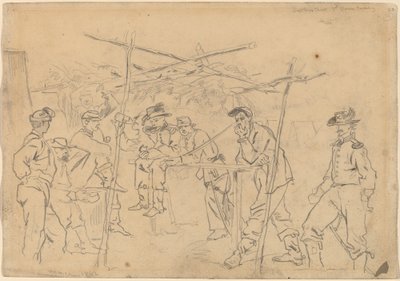 苏特勒的帐篷，宾夕法尼亚州第三骑兵队[直页] 作者 温斯洛·荷马
