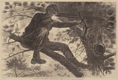 波托马克军队--纠察队中的神枪手》，1862年出版。 作者 温斯洛·荷马