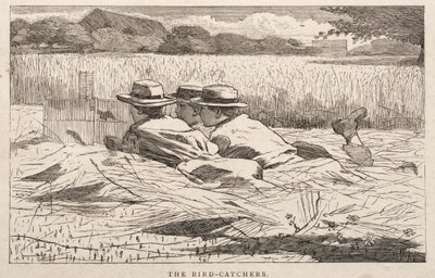 捕鸟器，1867年。 作者 温斯洛·荷马
