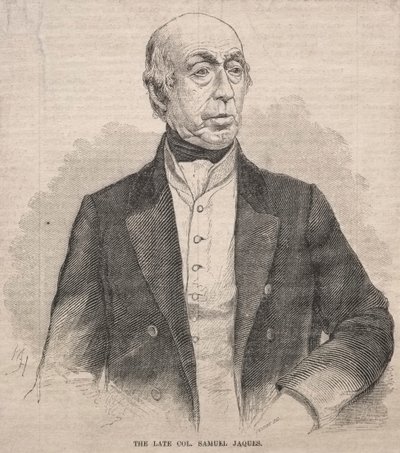 已故上校塞缪尔·贾克斯（Samuel Jaques），1859年。 作者 温斯洛·荷马