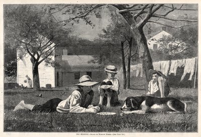 1873年的《正午》。 作者 温斯洛·荷马