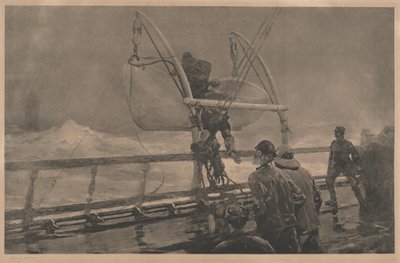 危难的信号》，1891年。 作者 温斯洛·荷马