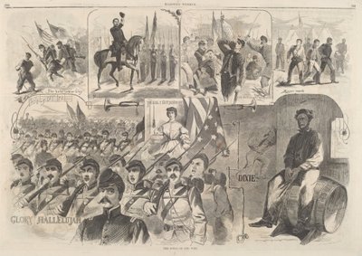 战争之歌》，1861年出版。 作者 温斯洛·荷马