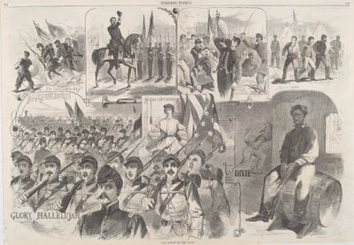 战争之歌》，1861年出版。 作者 温斯洛·荷马