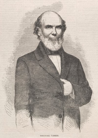 西奥多·帕克（Theodore Parker），1858年。 作者 温斯洛·荷马