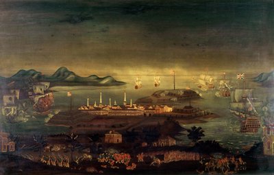 1775年6月17日邦克山战役（石油） 作者 温思罗普·钱德勒