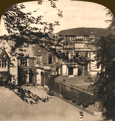 阿伯茨福德，苏格兰沃尔特·斯科特爵士的故居，1896年。 作者 作品和太阳雕塑工作室