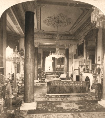绘图室，维多利亚女王海事官邸，爱荷华州奥斯本楼，1900年。 作者 作品和太阳雕塑工作室