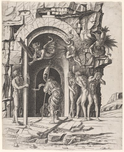 堕入迷途 作者 Andrea Mantegna 工作室