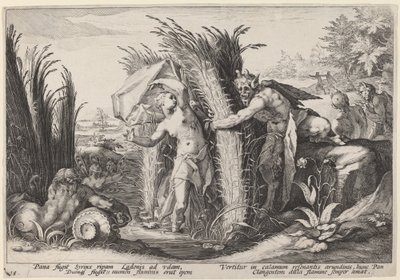 Pan 和 Syrinx 作者 Hendrick Goltzius 工作室，Hendrick Goltzius 之后