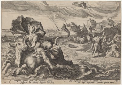 强奸欧罗巴 作者 Hendrick Goltzius 工作室，Hendrick Goltzius 之后