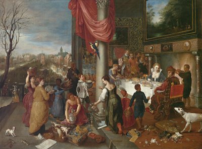 冬天的寓言 作者 扬·布鲁格赫尔（Jan Brueghel）