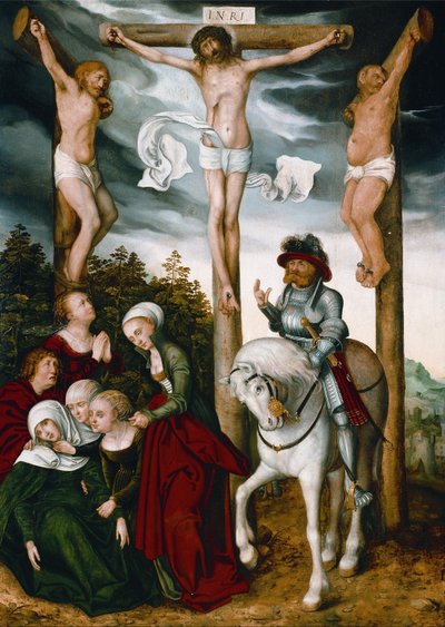 基督被钉十字架 作者 卢卡斯·克拉纳赫（Lucas Cranach）讲习班