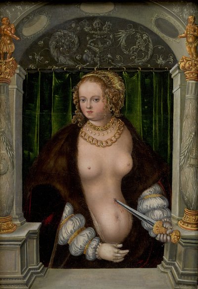 Lucretia的自杀 作者 卢卡斯·克拉纳赫（Lucas Cranach）讲习班