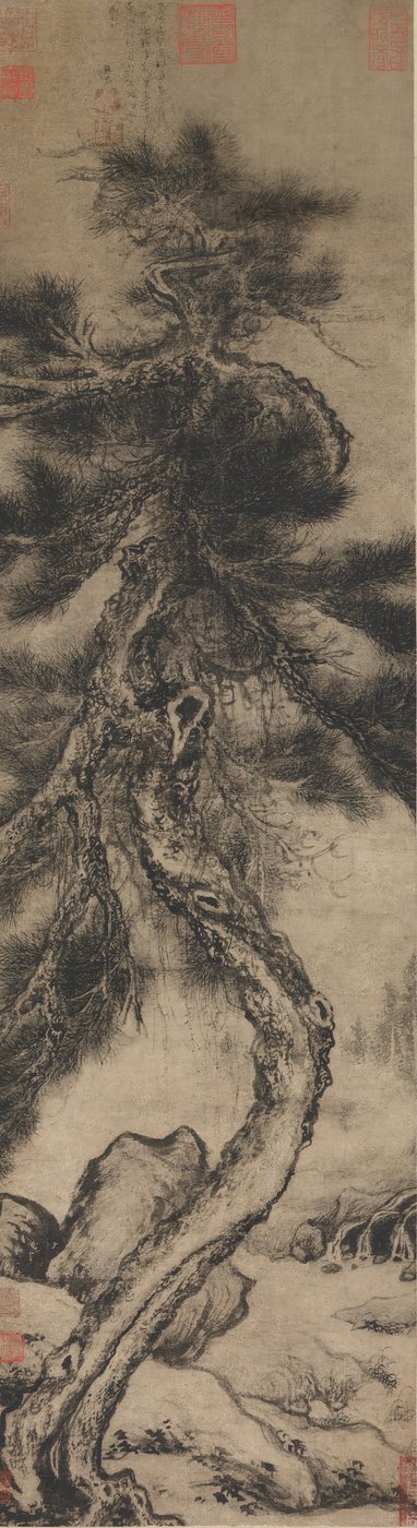 龙松，14世纪末至15世纪初。 作者 吴伯礼