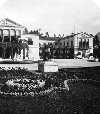 凯撒维拉（Caiservilla），巴德·伊舍（Bad Ischl），萨尔茨卡默古特（Salzkammergut），奥地利，约c1900年代。 作者 Wurthle and Sons