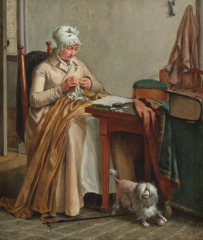 室内与妇女缝纫 室内与妇女缝纫 作者 Wybrand Hendriks