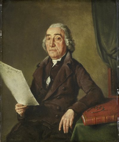 老雅各布-德沃斯（1735-1833 年），阿姆斯特丹艺术收藏家 作者 Wybrand Hendriks