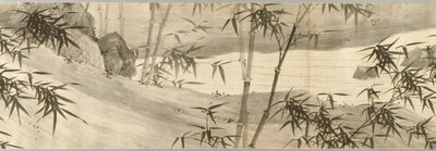春雨中竹林掩映的小溪 作者 夏畅