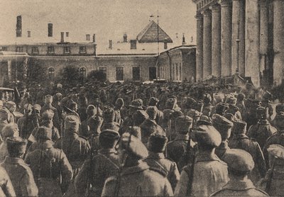 二月革命期间革命部队在国家杜马前的示威游行, 191 作者 雅科夫·弗拉基米罗维奇·斯坦伯格