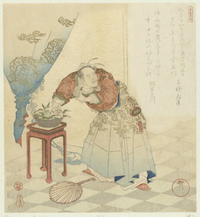 东伯雪鹰偷仙桃
长寿五印（系列名称）
小吹五番之内涵（系列标题在实物上） 作者 银杏光门
