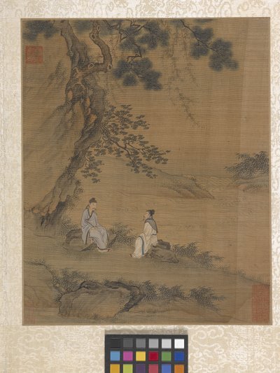 相册花园风景（纸上水墨） 作者 Ying Qiu