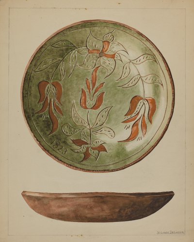 帕。德国板块，约1936年。 作者 约兰德·德拉瑟