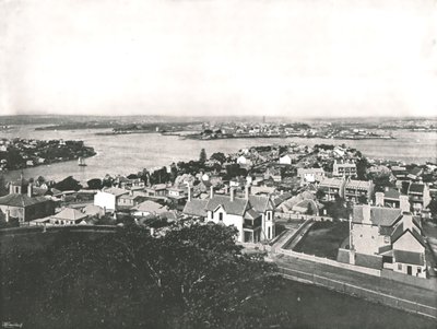 1895年，澳大利亚悉尼，北岸景观。 作者 约克和儿子