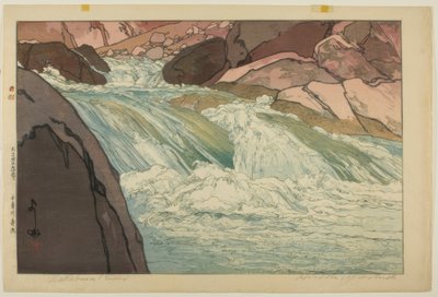 中布萨河激流 作者 吉田宏