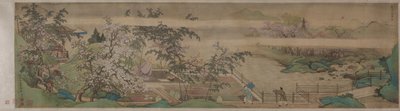 1703年春季，在溪流中净化药草。 作者 于志定