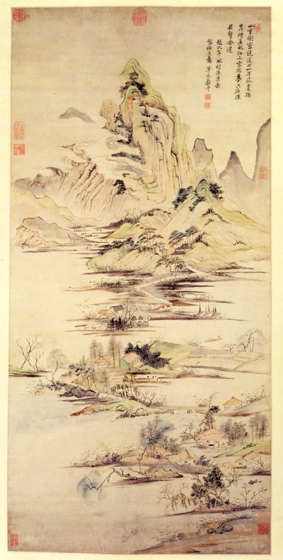 水村渔夫的享受 作者 寿云