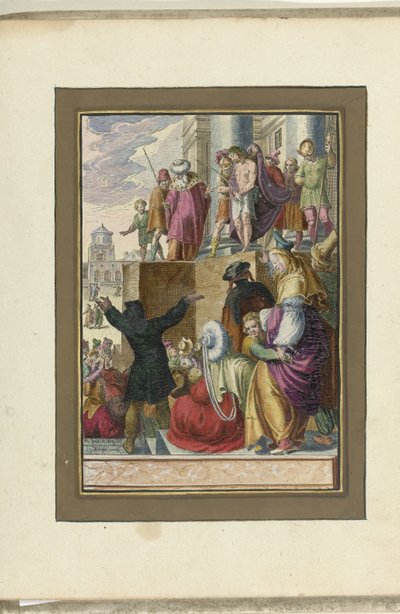 基督示众（Ecce homo）
基督受难记（系列名称） 作者 雅各布·德·盖恩 (II)