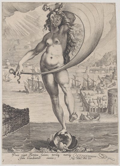 财富》，出自《美德与恶习》，1596-97。 作者 扎卡里亚斯·多伦多（Zacharias Dolendo）