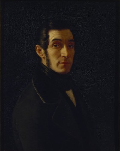 Fyodor Iwanowitsch Inozemtsev的肖像18021869，1844年 作者 扎哈罗夫