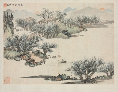 各种风格的风景相册：春耕 作者 Zha Shibiao