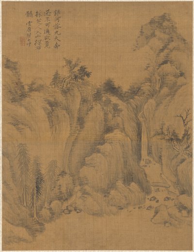 风景，1775年。 作者 翟达坤