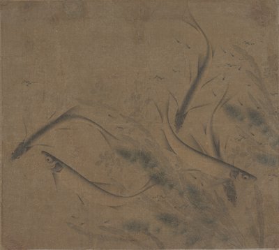 鱼在玩耍，12-13世纪末。 作者 赵克雄
