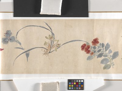 彩色花朵 作者 周志勉