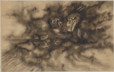云中龙，清朝，1684年。 作者 周迅