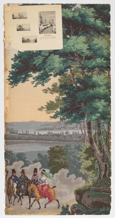 美国风光 作者 Zuber and Cie, Rixheim, 阿尔萨斯
