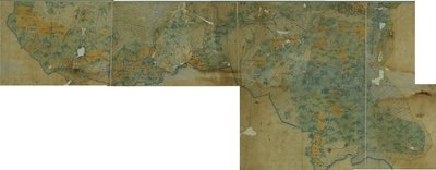 俄文：Pokrovsky uyezd 地图（PGM 1 verst）1780 - 1790 年 作者 неизвестны