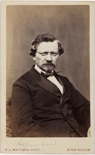 霍夫曼（August Wilhelm von Hofmann），德国有机化学家，19世纪中后期 作者 弗雷德里克（致）巴纳德