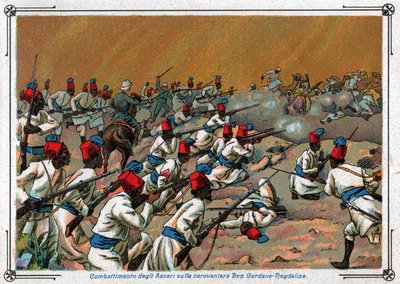 土耳其战争（Guerre italo turque）。意大利土耳其战争。 作者 费迪南德·乔治·沃尔德米勒