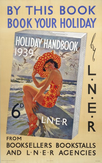 1939年假日手册》，LNER海报 作者 费迪南德·乔治·沃尔德米勒