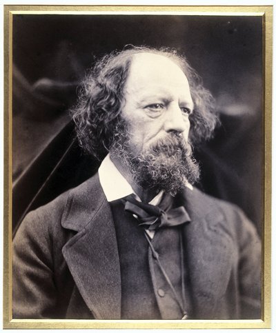 阿尔弗雷德-丁尼生勋爵（1809-1892），英国诗人。 作者 理查德（后）爸爸