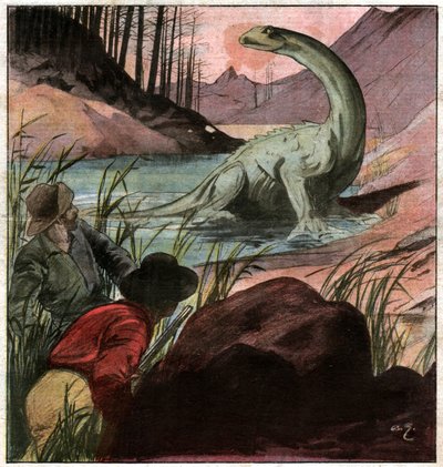 Plesiosaure。普利希奥斯龙 作者 理查德（后）爸爸