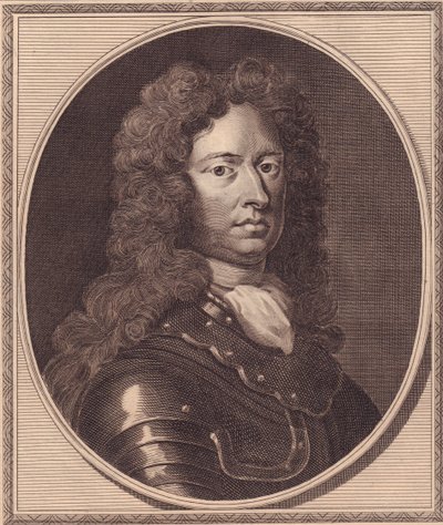 英国士兵托马斯-托勒马什（约1651-1694年）的肖像，约翰-戈尔达（1729-1795年）根据G-耐勒的画作进行的铜版雕刻 作者 塞维里尼