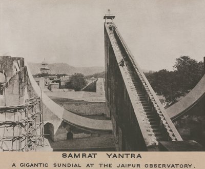 印度斋浦尔天文台的Samrat Yantra 作者 弗雷德里克（致）巴纳德