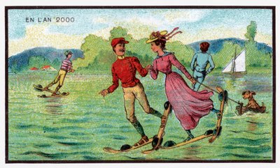 水上溜冰鞋，约1910年 作者 . .