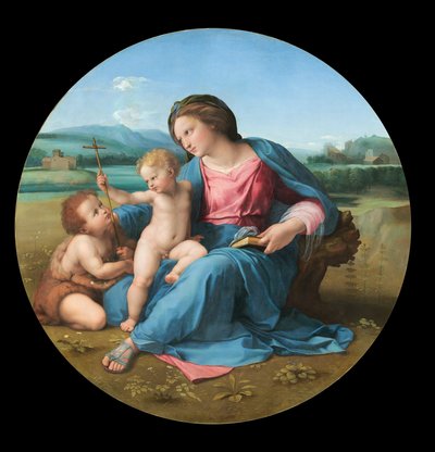 阿尔巴圣母 作者 Raphael